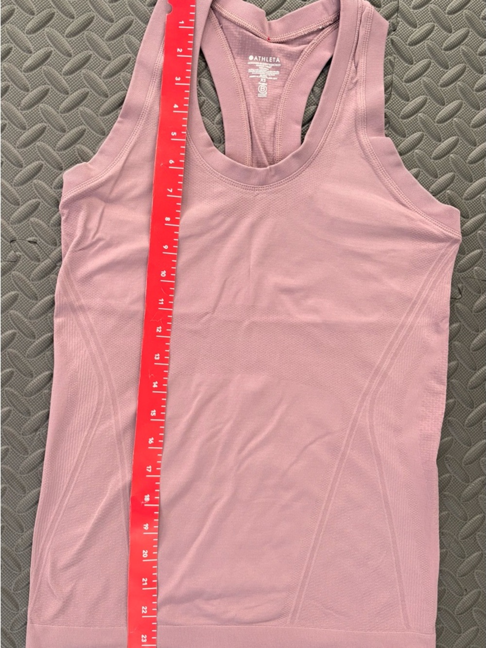 Athleta Light Pink Racerback Performance Tank - Picture 5 of 5
